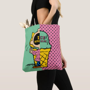 Tote Bag cacahuètes   Crème de glace Sally demi et demi