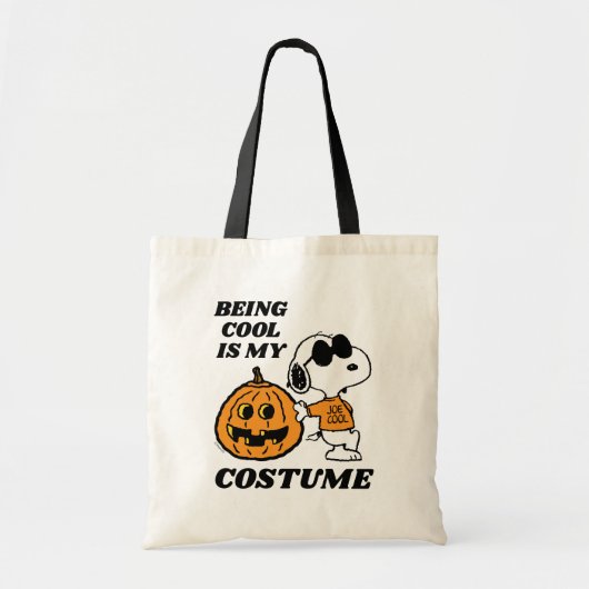 Tote Bag cacahuètes | Être Cool Est Mon Costume (Devant)