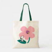 Tote Bag cacahuètes | Illustration Nature Rose Flower (Dos)