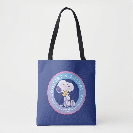 Tote Bag cacahuètes | Insigne de confort et de sécurité ble (Devant)