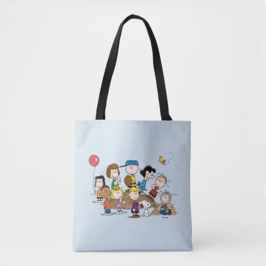 Tote Bag cacahuètes | La Bande à la butte des Pitcher (Devant)