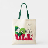Tote Bag cacahuètes | Linus & Snoopy Be Jolly (Dos)