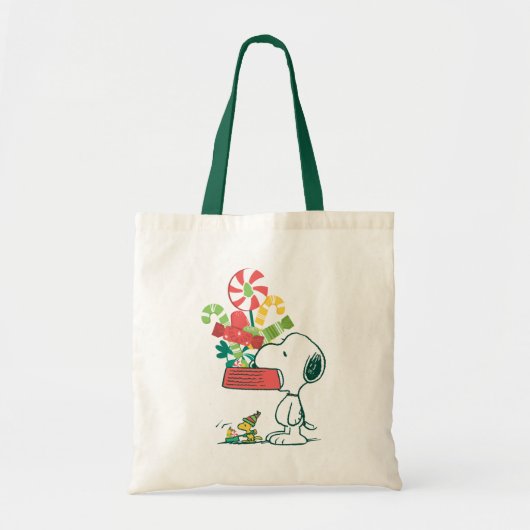 Tote Bag cacahuètes | Plus Le Merrier Est Merrier (Devant)