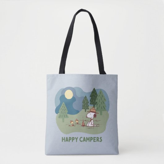 Tote Bag cacahuètes | Site du camp de Snoopy & Woodstock (Devant)
