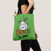 Tote Bag cacahuètes | Snoopy Boo (De près)