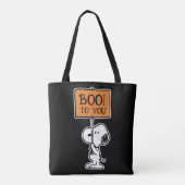 Tote Bag cacahuètes | Snoopy Boo ! (Dos)