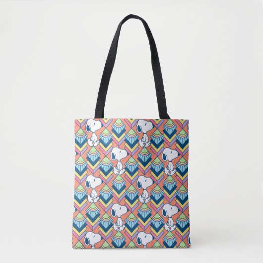Tote Bag cacahuètes | Snoopy Deco Dreams Motif (Devant)