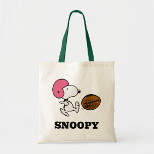 Tote Bag cacahuètes   Snoopy Football Kicker