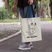 Tote Bag cacahuètes | Snoopy Grand Enseignant Personnalisé