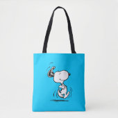 Tote Bag cacahuètes | Snoopy Happy Dance (Devant)