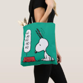 Tote Bag cacahuètes | Snoopy Ho Ho Ho Plat alimentaire (De près)