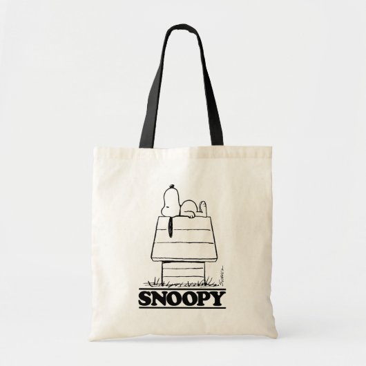 Tote Bag cacahuètes | Snoopy Le Secret À La Vie (Devant)