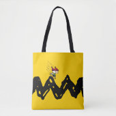Tote Bag cacahuètes | Snoopy & Linus Sled Ride (Devant)