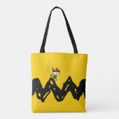 Tote Bag cacahuètes | Snoopy & Linus Sled Ride (Dos)