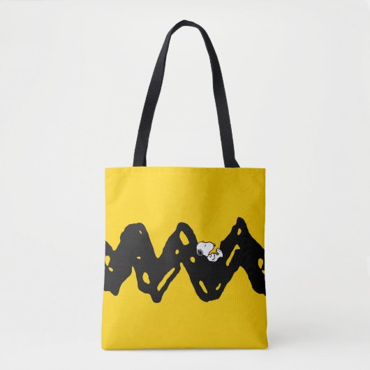 Tote Bag cacahuètes | Snoopy Nap (Devant)
