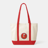 Tote Bag cacahuètes | Snoopy Raw Force & Courage Badge (Dos)