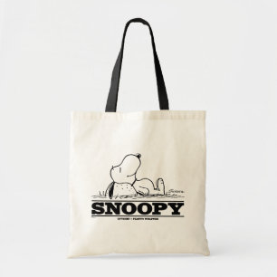 Tote Bag cacahuètes   Snoopy Reest Break