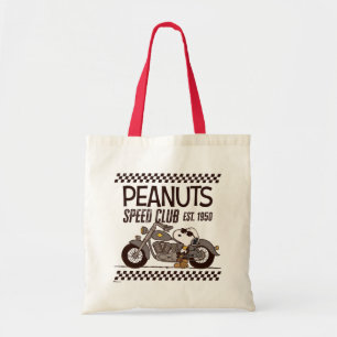 Tote Bag cacahuètes   Snoopy Speed Club