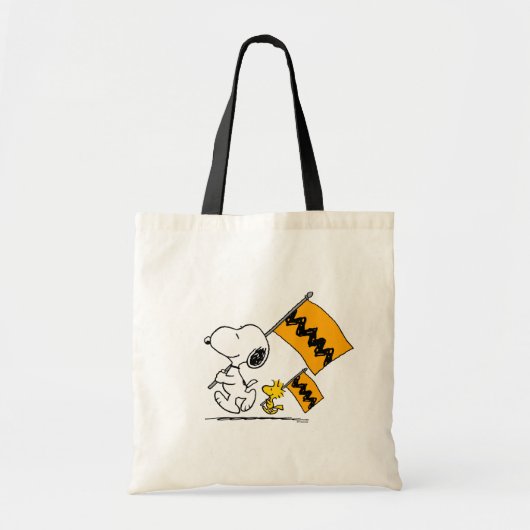 Tote Bag cacahuètes | Snoopy & Woodstock (Devant)