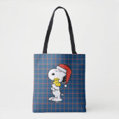 Tote Bag cacahuètes | Snoopy & Woodstock Holiday (Devant)