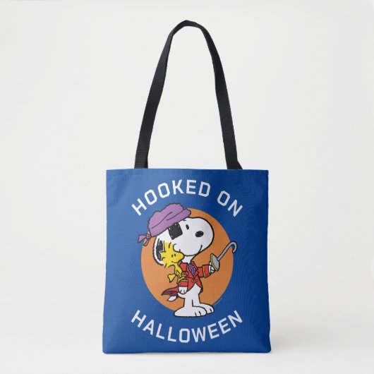 Tote Bag cacahuètes | Snoopy & Woodstock Pirates (Devant)