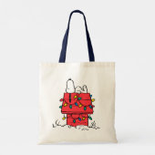 Tote Bag cacahuètes | Snoopy's Dog House With Lights (Dos)