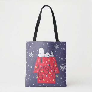 Tote Bag cacahuètes   Snoopy's Holiday Dreamer