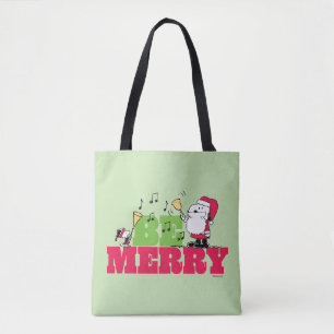 Tote Bag cacahuètes Sois Joyeux Noël