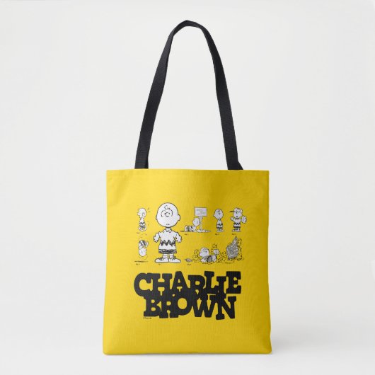 Tote Bag cacahuètes | Toujours Charlie Brown (Devant)