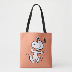 Tote Bag cacahuètes   Une Danse Heureuse Snoopy