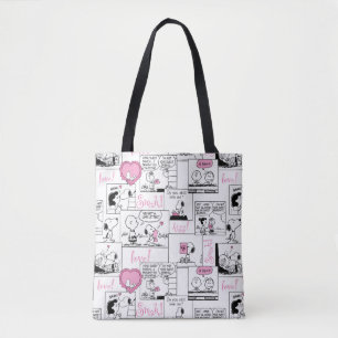 Tote Bag cacahuètes   Valentine Heart Love Motif