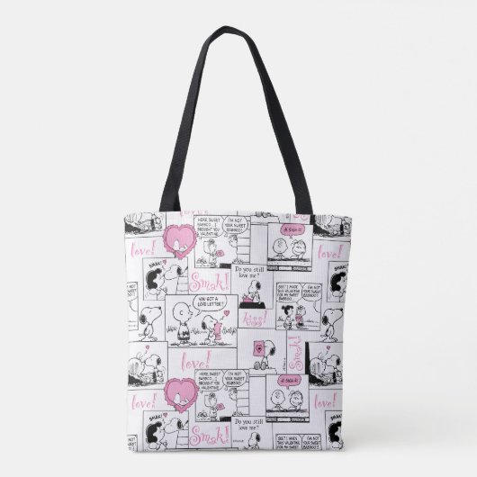 Tote Bag cacahuètes | Valentine Heart Love Motif (Dos)