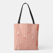 Tote Bag cacahuètes | Vintage Happy Halloween Motif (Dos)