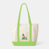 Tote Bag cacahuètes | Woodstock Soyez Joyeux (Dos)
