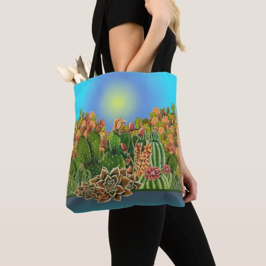 Tote Bag Cactus (De près)