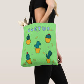 Tote Bag Cactus (De près)