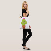 Tote Bag Cactus (Sur le modèle)