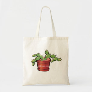 Tote Bag Cactus dans un pot