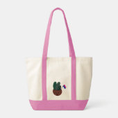 Tote Bag Cactus de la fierté bisexuelle (Dos)
