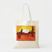 Tote Bag Cactus du désert Sunset Thunder_Cove (Devant)