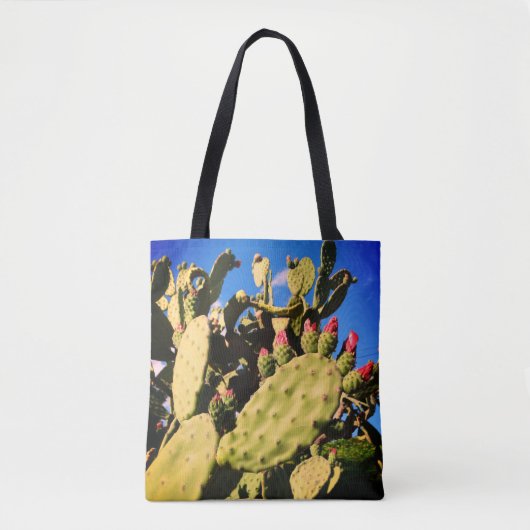 Tote Bag Cactus du Saguaro, Cactus Plantes (Devant)