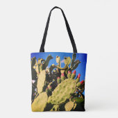 Tote Bag Cactus du Saguaro, Cactus Plantes (Dos)