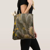 Tote Bag Cactus et Fleurs sauvages (De près)
