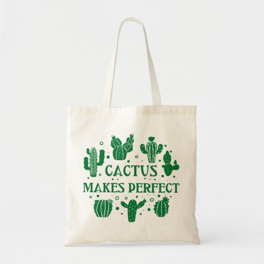 Tote Bag Cactus fait parfait (Devant)