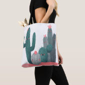 Tote Bag cactus mignon (De près)