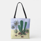 Tote Bag Cactus, succulents. (Dos)