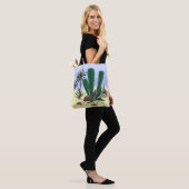 Tote Bag Cactus, succulents. (Sur le modèle)