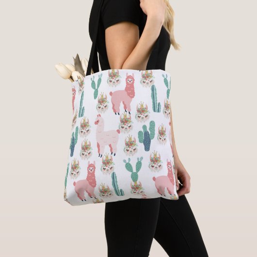 Tote Bag Cactus vert (De près)