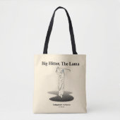 Tote Bag Caddyshack | Big Hitter, Le Lama (Devant)