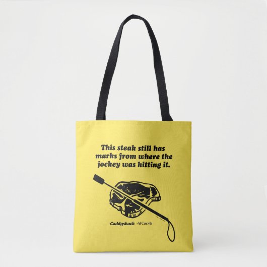 Tote Bag Caddyshack | Ce Steak A Encore Des Marques (Devant)
